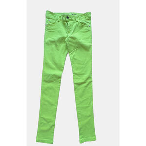 Alice + Olivia by Stacey Bendet lime Neon Green jeans size 4